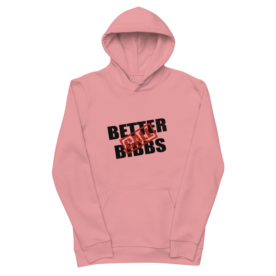Umweltfreundlicher Unisex-Kapuzenpullover "Bibbs Stamp" Schwarz