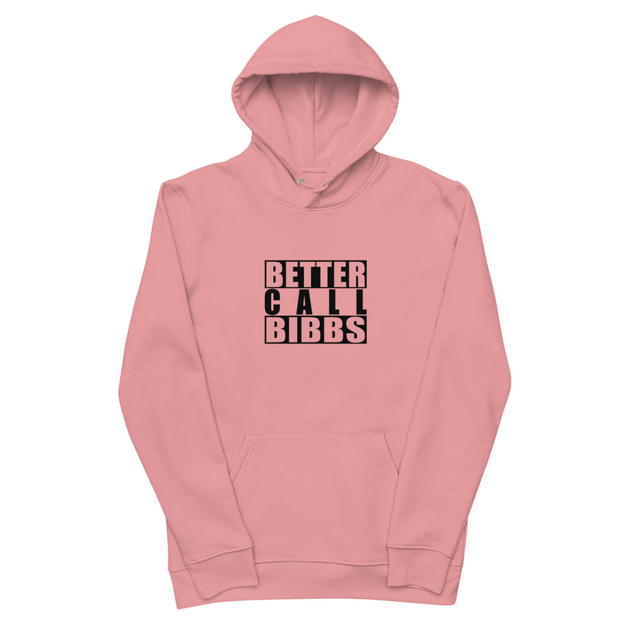 Umweltfreundlicher Unisex-Kapuzenpullover "Bibbs SOW" Schwarz