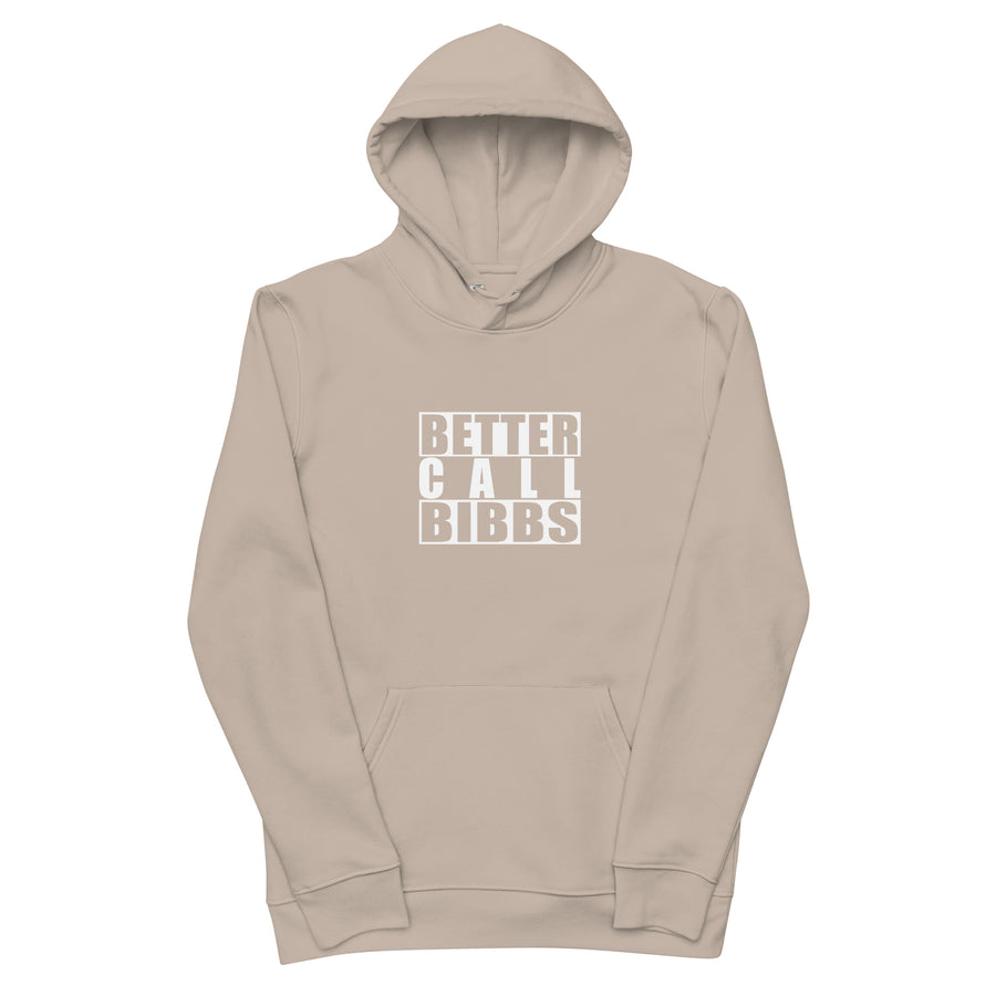 Umweltfreundlicher Unisex-Kapuzenpullover "Bibbs SOW" Weiß