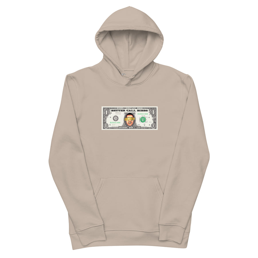 Umweltfreundlicher Unisex-Kapuzenpullover "Bibbs Dollar"
