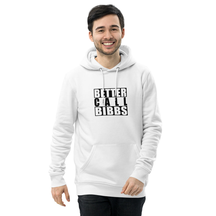 Umweltfreundlicher Unisex-Kapuzenpullover "Bibbs SOW" Schwarz