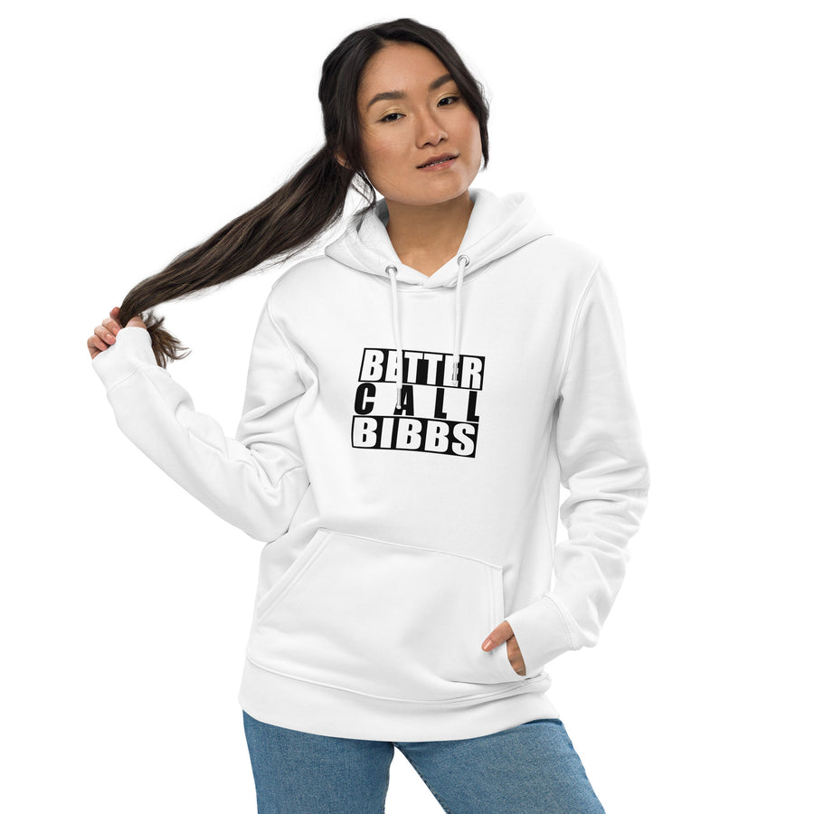 Umweltfreundlicher Unisex-Kapuzenpullover "Bibbs SOW" Schwarz