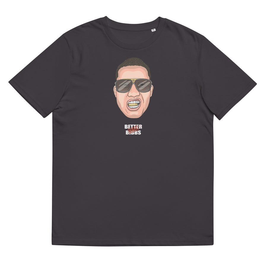 Unisex-Bio-Baumwoll-T-Shirt "Bibbs Face Stamp"