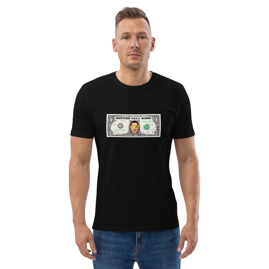 Unisex-Bio-Baumwoll-T-Shirt "Bibbs Dollar"