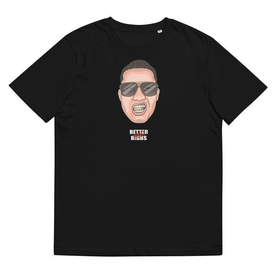 Unisex-Bio-Baumwoll-T-Shirt "Bibbs Face Stamp"