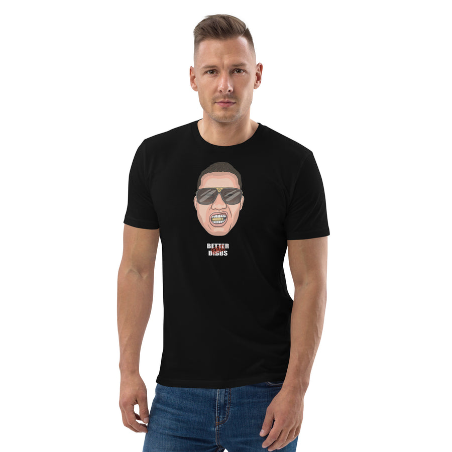 Unisex-Bio-Baumwoll-T-Shirt "Bibbs Face Stamp"