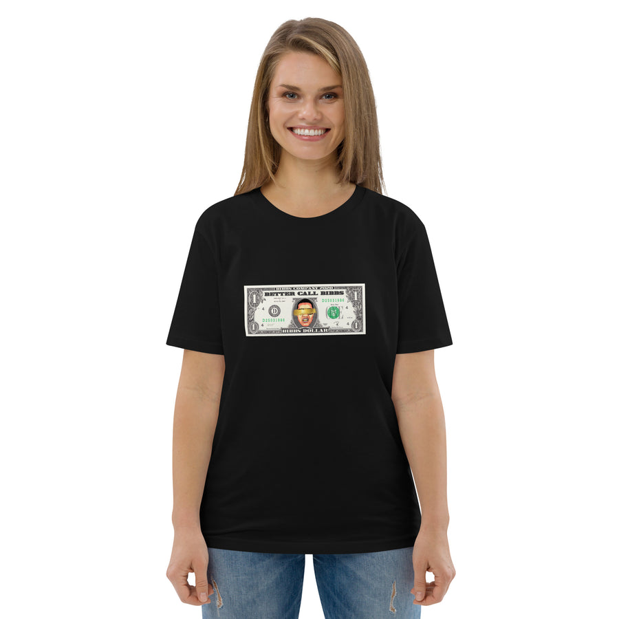 Unisex-Bio-Baumwoll-T-Shirt "Bibbs Dollar"