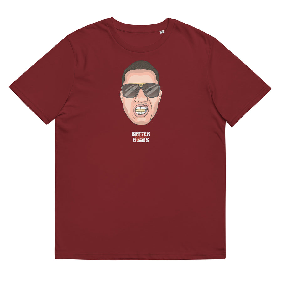 Unisex-Bio-Baumwoll-T-Shirt "Bibbs Face Stamp"