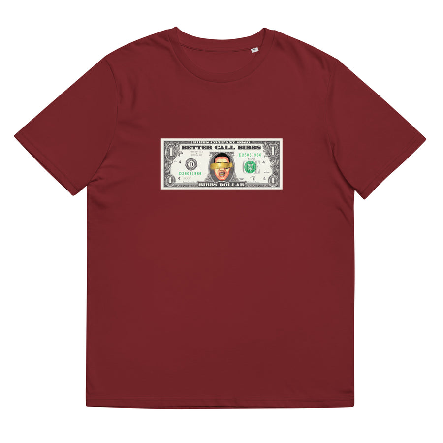 Unisex-Bio-Baumwoll-T-Shirt "Bibbs Dollar"