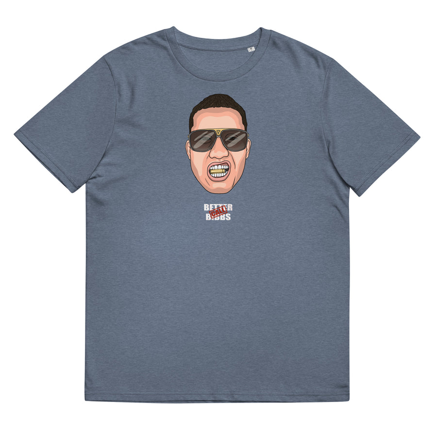 Unisex-Bio-Baumwoll-T-Shirt "Bibbs Face Stamp"