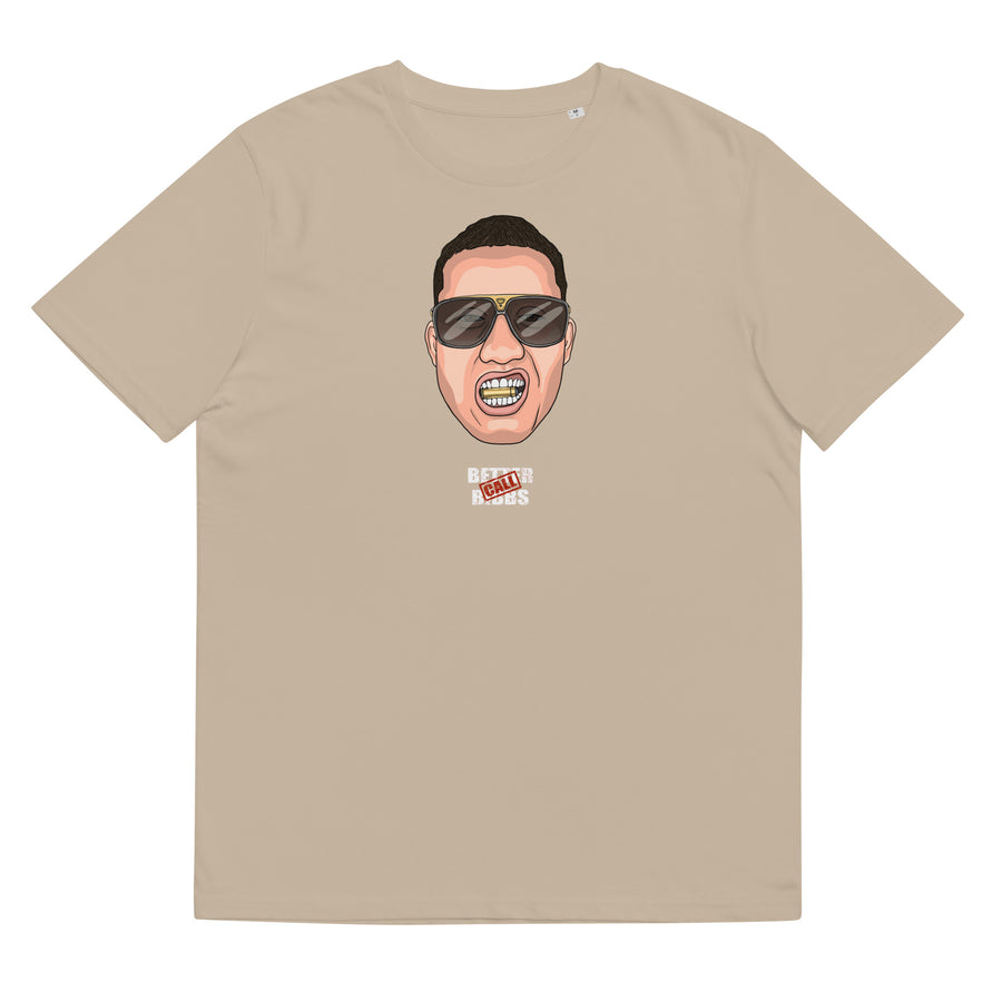Unisex-Bio-Baumwoll-T-Shirt "Bibbs Face Stamp"
