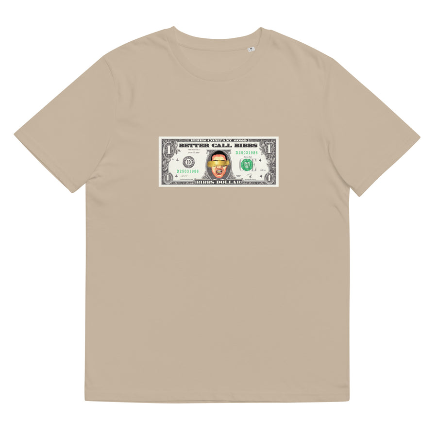 Unisex-Bio-Baumwoll-T-Shirt "Bibbs Dollar"