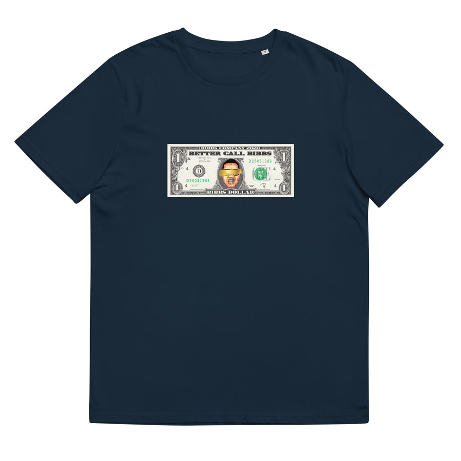 Unisex-Bio-Baumwoll-T-Shirt "Bibbs Dollar"