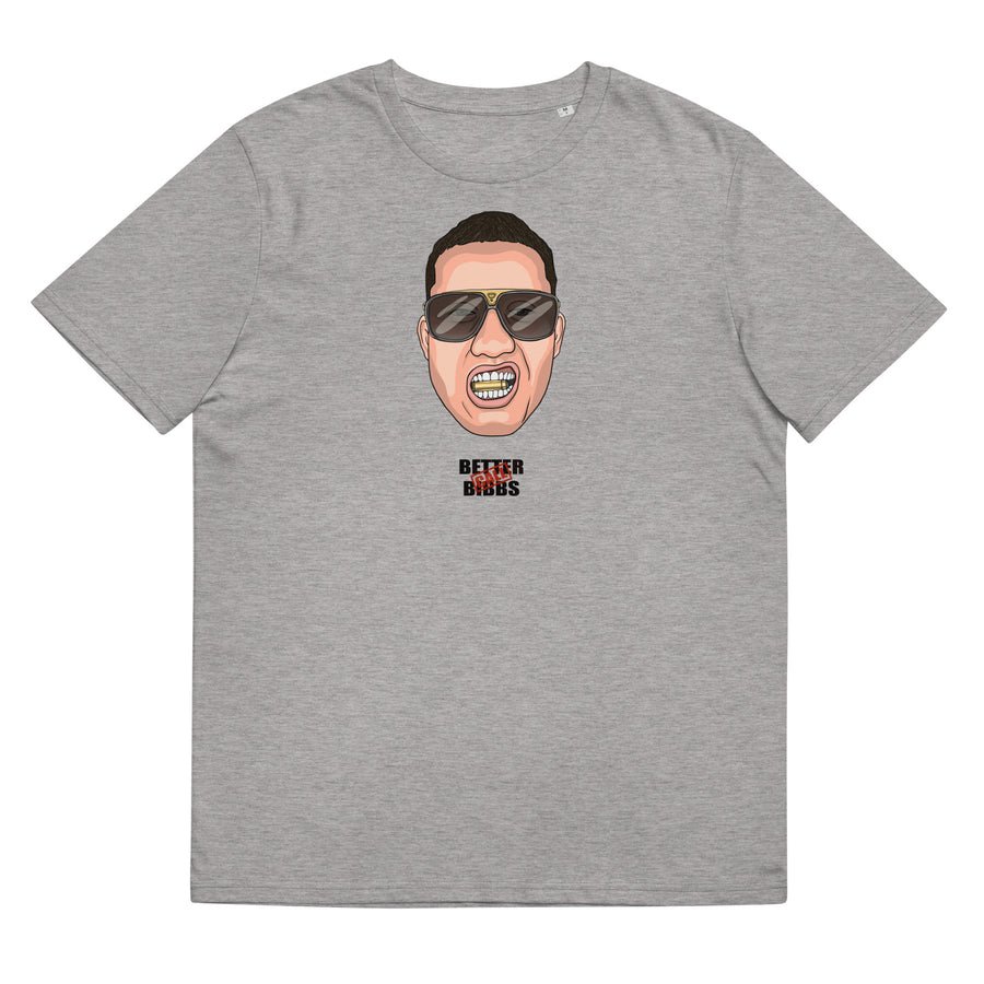 Unisex-Bio-Baumwoll-T-Shirt "Bibbs Face Stamp"