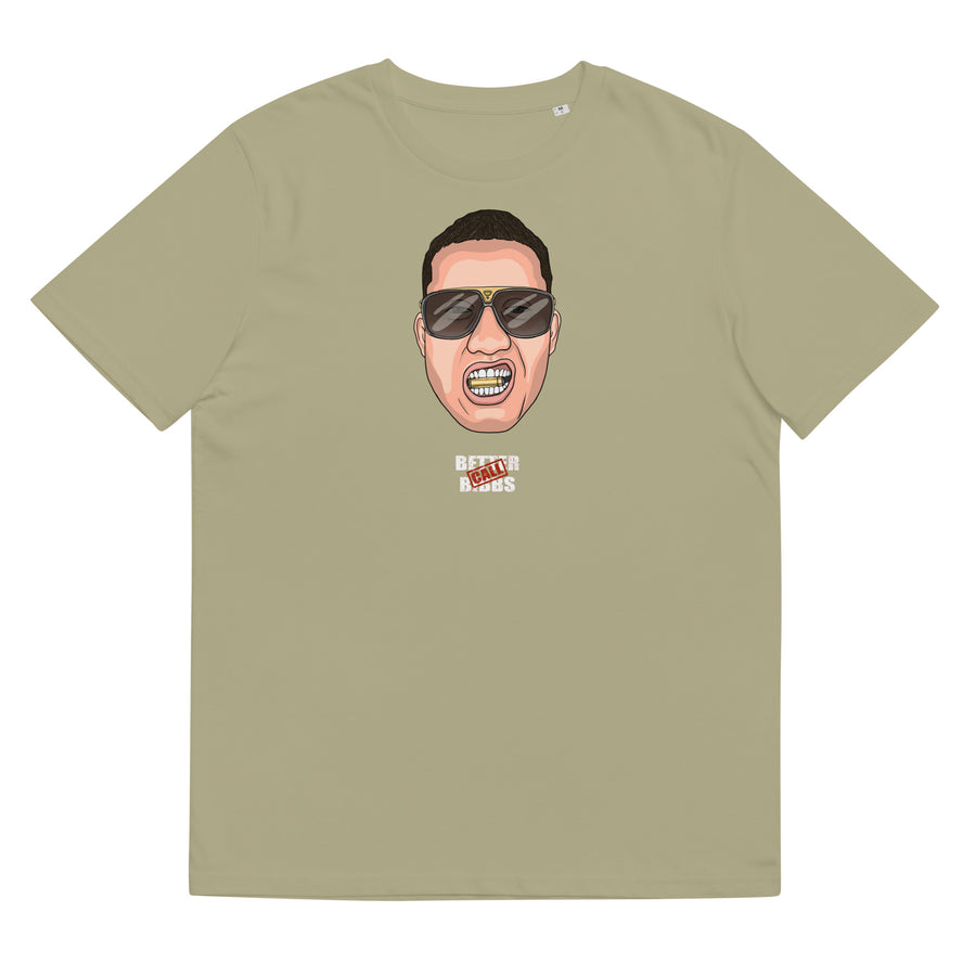Unisex-Bio-Baumwoll-T-Shirt "Bibbs Face Stamp"