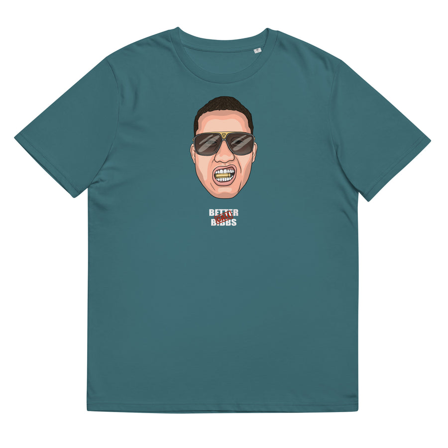 Unisex-Bio-Baumwoll-T-Shirt "Bibbs Face Stamp"