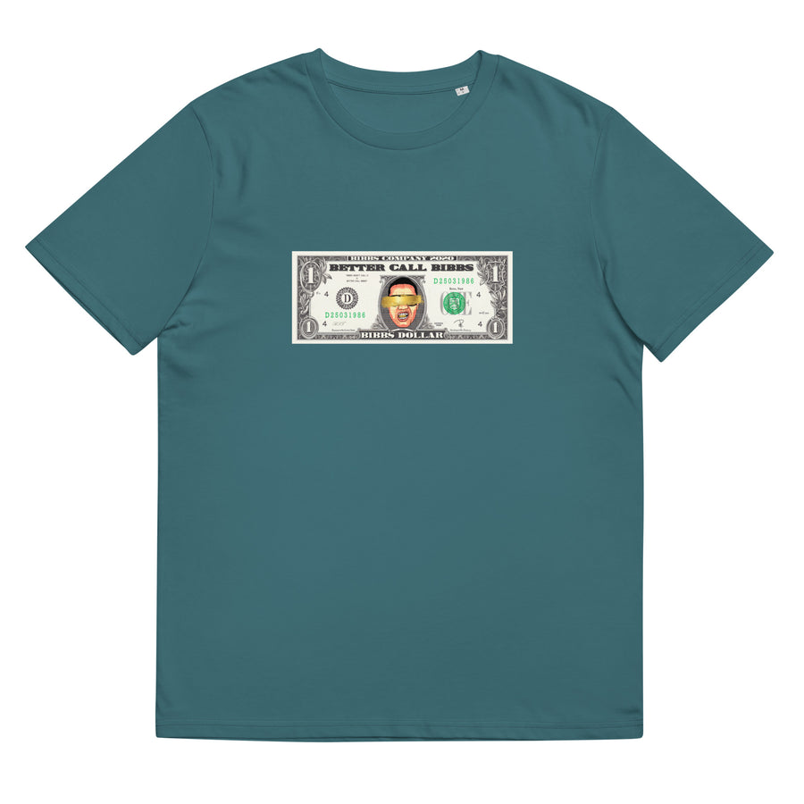 Unisex-Bio-Baumwoll-T-Shirt "Bibbs Dollar"