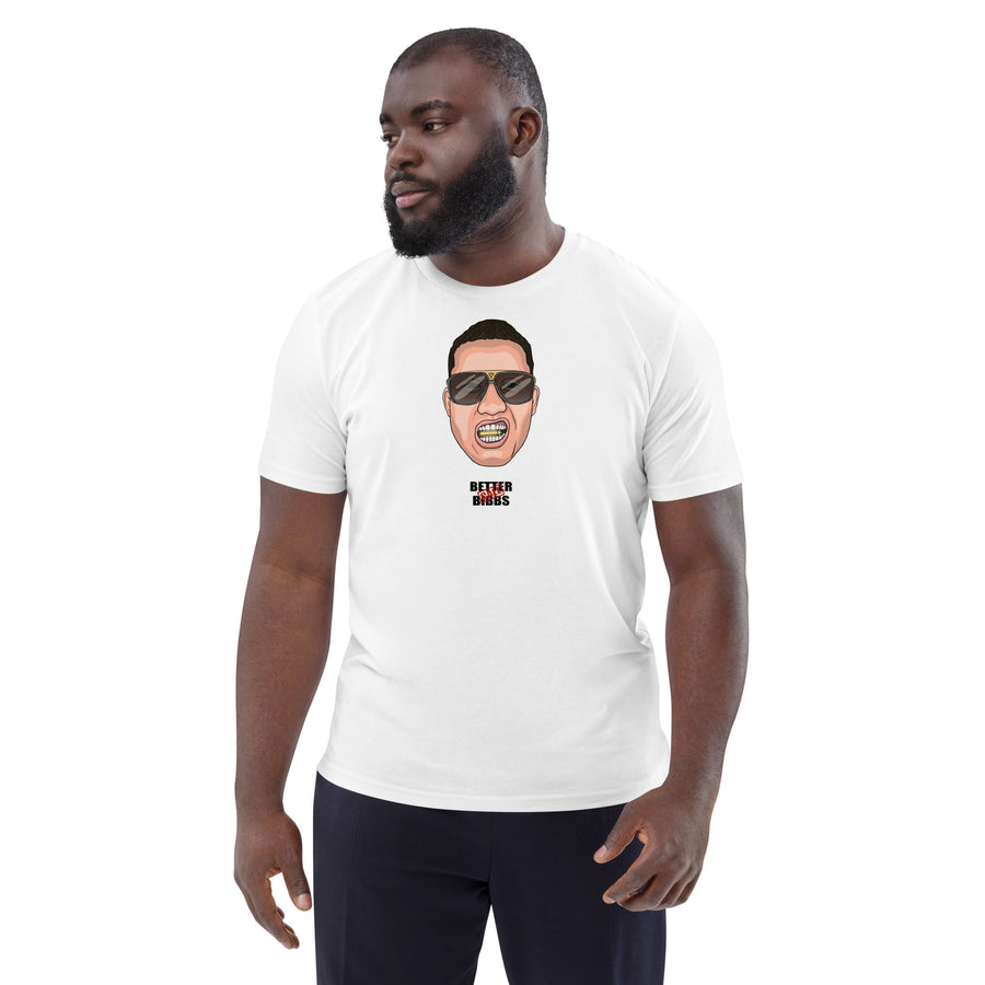 Unisex-Bio-Baumwoll-T-Shirt "Bibbs Face Stamp"