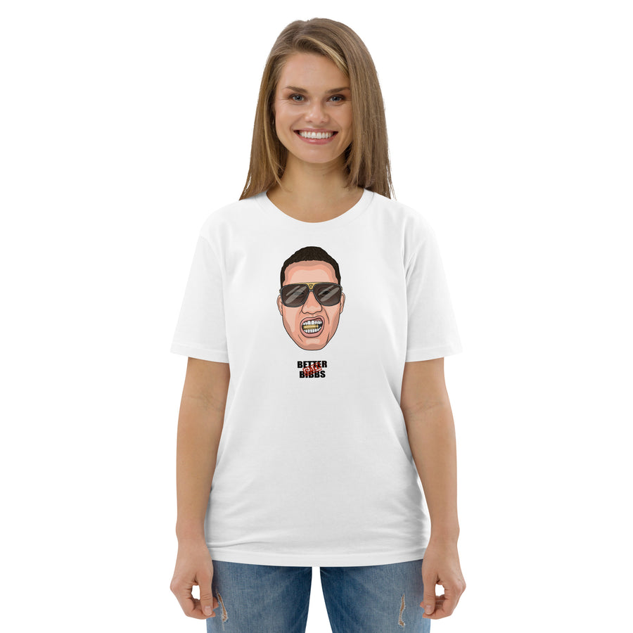 Unisex-Bio-Baumwoll-T-Shirt "Bibbs Face Stamp"