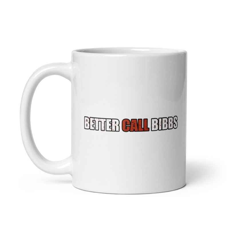 Weiße Tasse Bibbs Line
