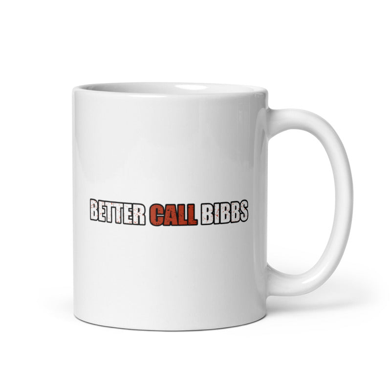 Weiße Tasse Bibbs Line