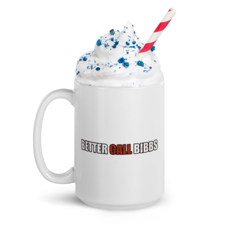 Weiße Tasse Bibbs Line