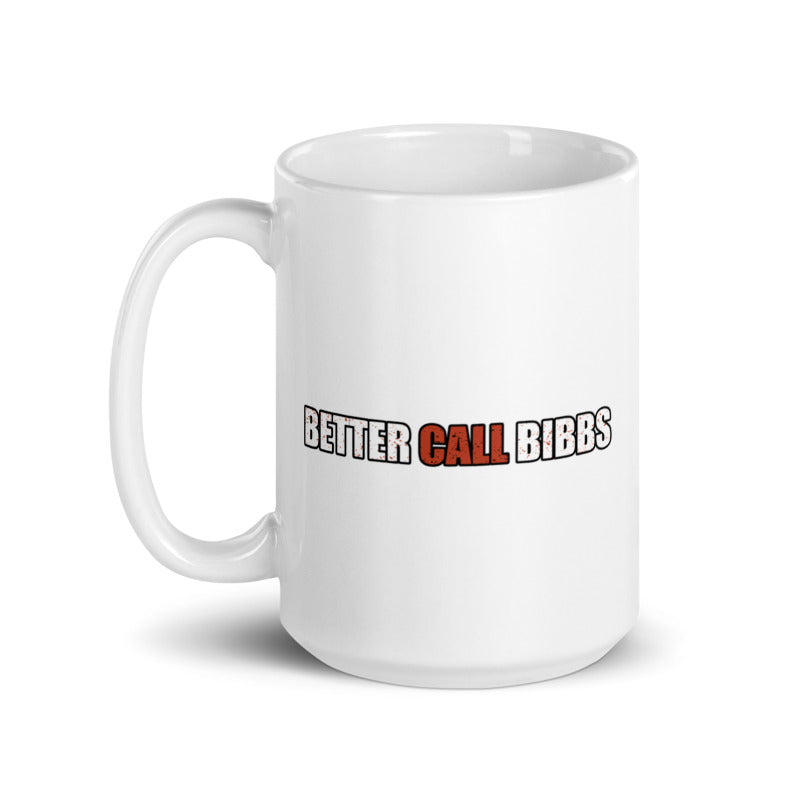 Weiße Tasse Bibbs Line