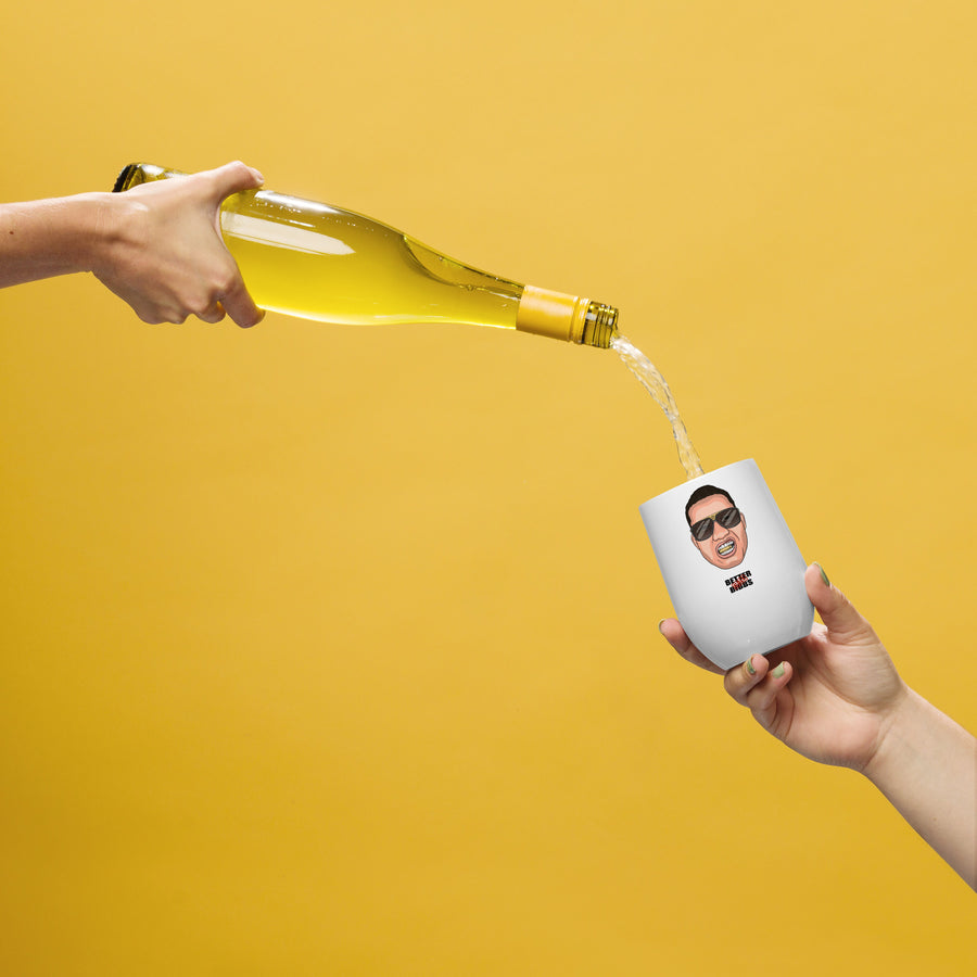 Weinbecher "Bibbs Face Stamp"