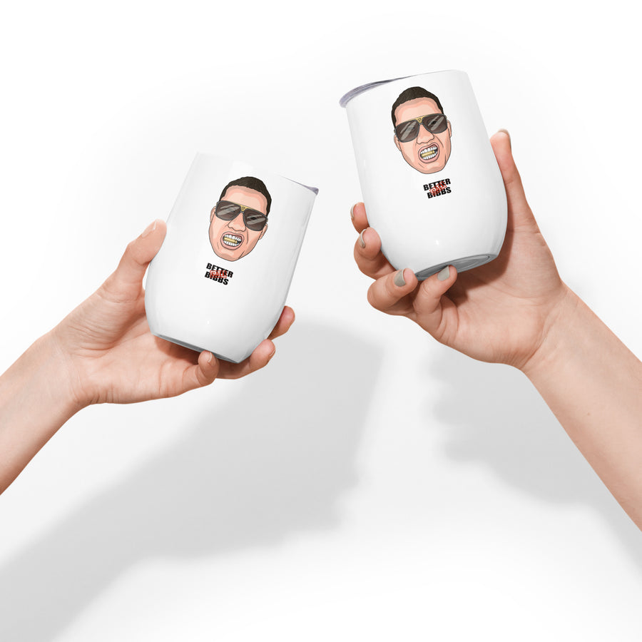 Weinbecher "Bibbs Face Stamp"