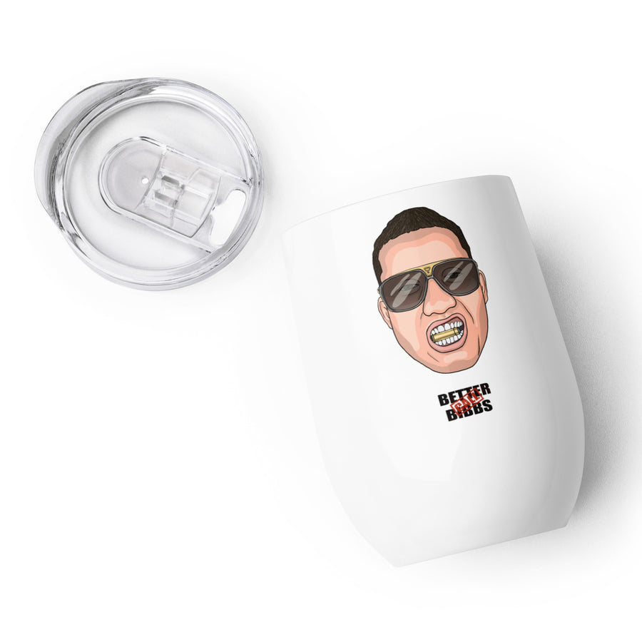 Weinbecher "Bibbs Face Stamp"